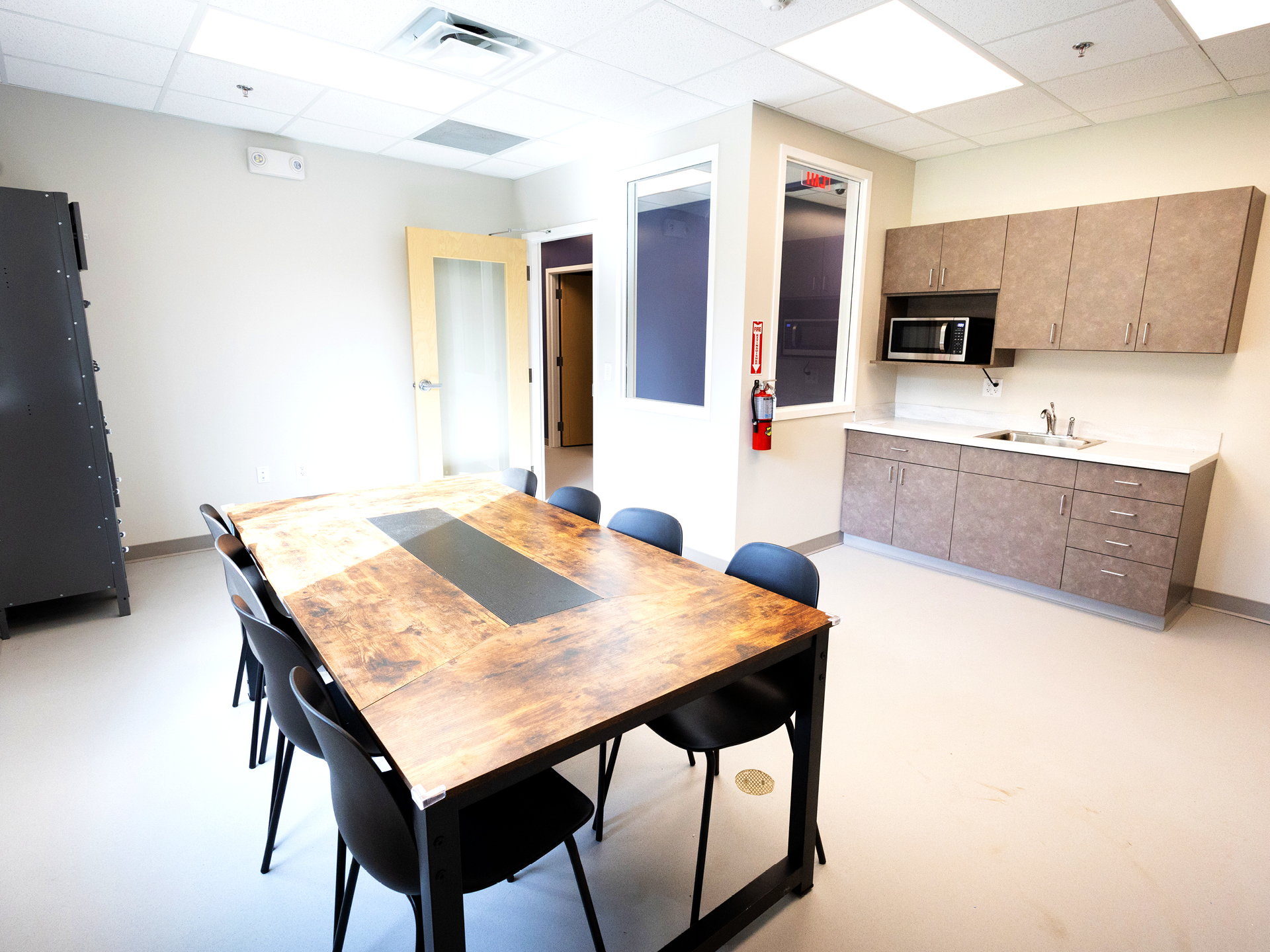 break room of Oviedo Veterinary Emergency Clinic